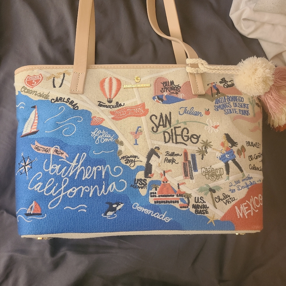 Spartina Southern CA purse NWT
